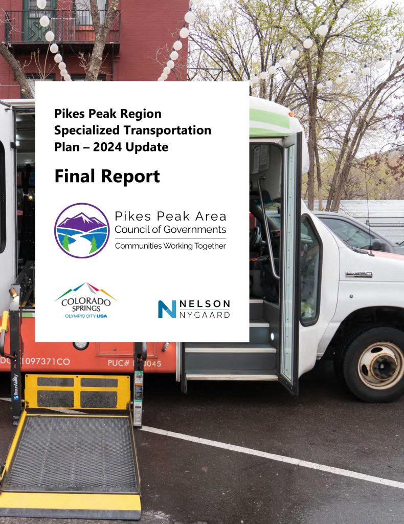 Pikes Peak Region Specialized Transportation Plan_ cover