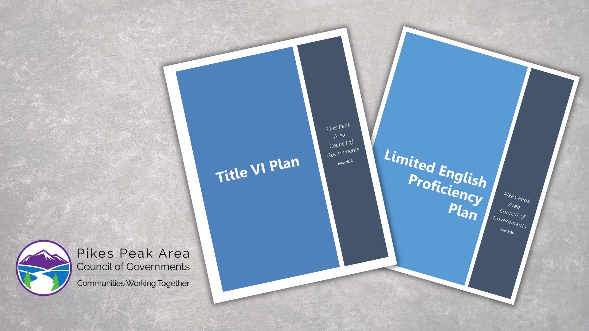 Covers of the Title Vi and Limited English Proficiency Plans